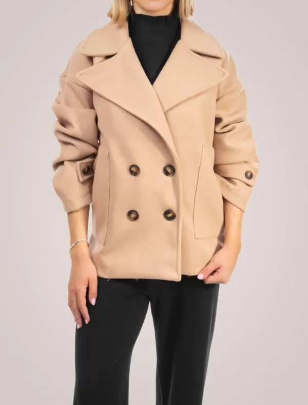 OBVIO Abrigo Queila Camel>Mujer Abrigos Y Plumiferos