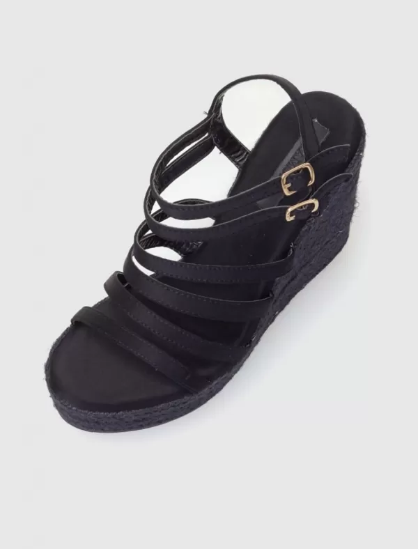 KAMOME TRENDS Alpargata Rut Negro>Mujer Alpargatas