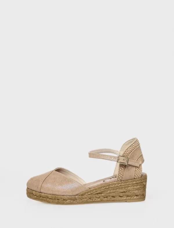 GAIMO Alpargatas Copita Camel>Mujer Alpargatas