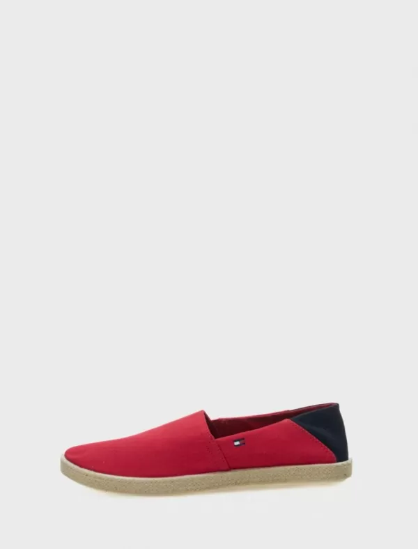 TOMMY HILFIGER Alpargatas Easy Summer Slip On Rojo>Hombre Alpargatas