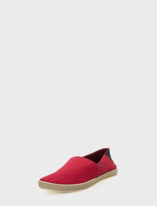 TOMMY HILFIGER Alpargatas Easy Summer Slip On Rojo>Hombre Alpargatas