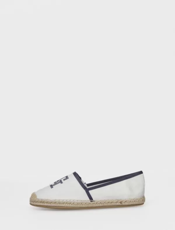 TOMMY HILFIGER Alpargatas Th Embroidered Espadrille Blanco>Mujer Alpargatas