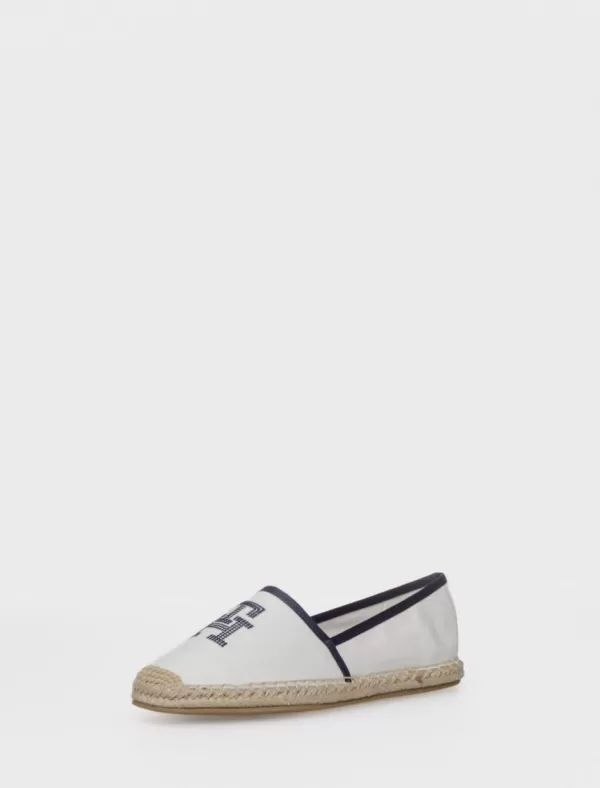 TOMMY HILFIGER Alpargatas Th Embroidered Espadrille Blanco>Mujer Alpargatas