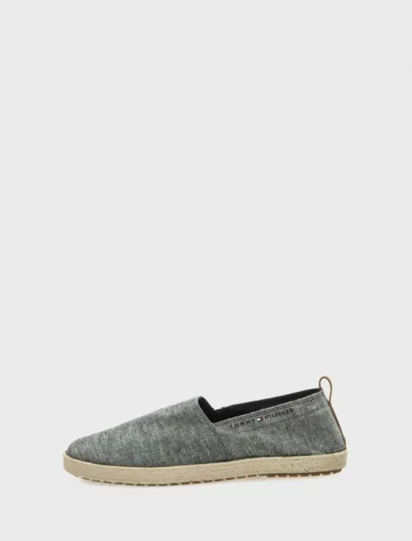 TOMMY HILFIGER Alpargatas Th Espadrille Core Chambray Gris>Hombre Alpargatas