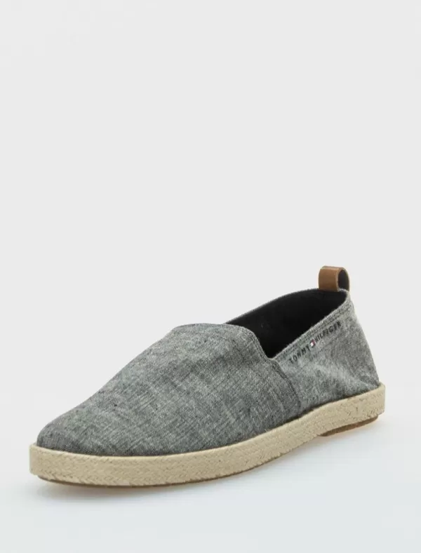 TOMMY HILFIGER Alpargatas Th Espadrille Core Chambray Gris>Hombre Alpargatas