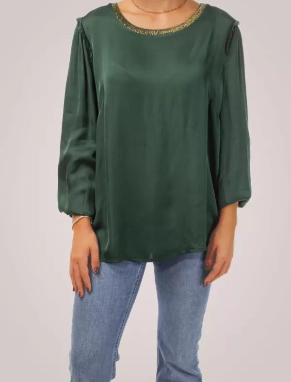 OBVIO Blusa Nila Verde>Mujer Tops Y Camisas