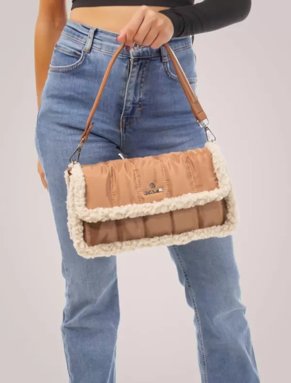 C.N.P. Bolso Mujer Binnari 19872 Camel>Mujer Bolsos