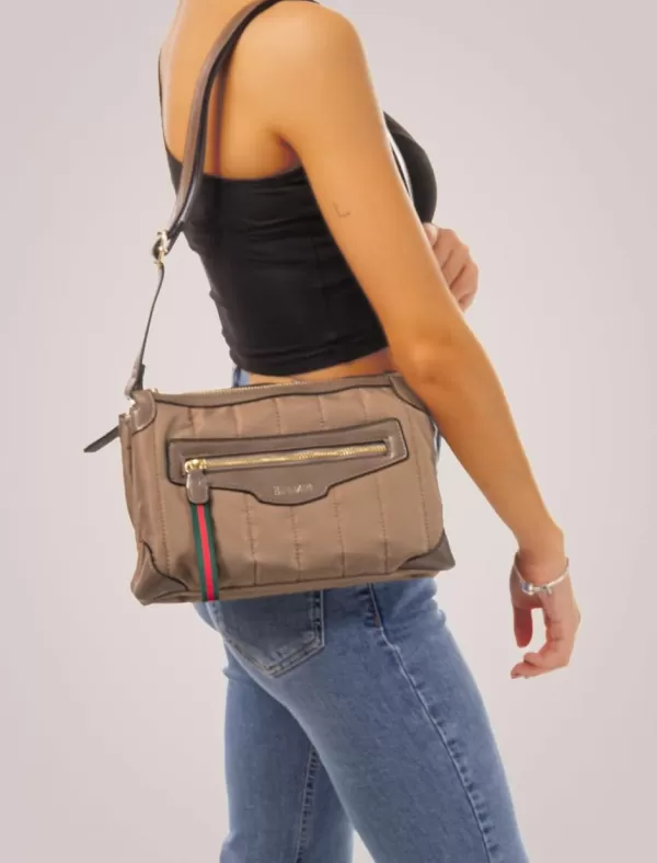 C.N.P. Bolso Mujer Binnari 19942 Taupe>Mujer Bolsos
