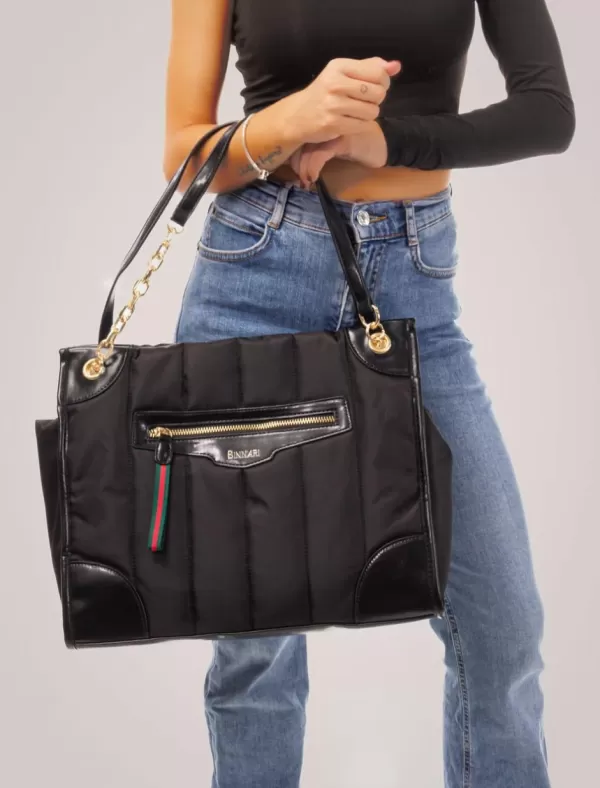 C.N.P. Bolso Mujer Binnari 19943 Negro>Mujer Bolsos
