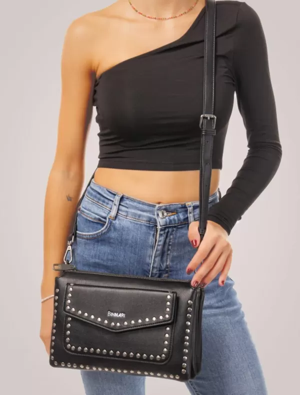 C.N.P. Bolso Mujer Binnari 19950 Negro>Mujer Bolsos