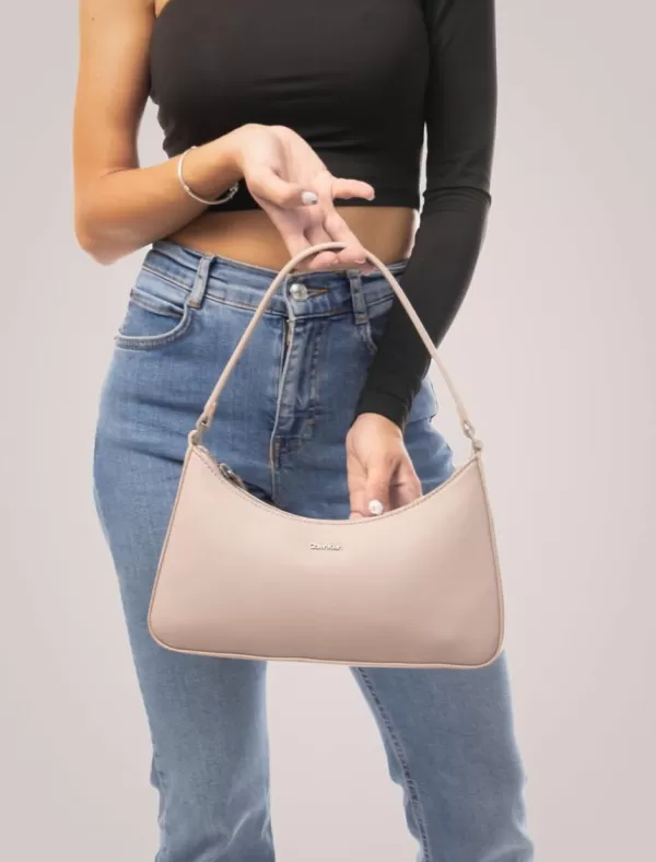 CALVIN KLEIN Bolso Mujer Ck Must Small Shoulderbag Beig>Mujer Bolsos