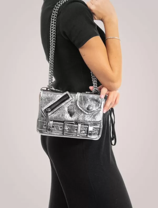 KURT GEIGER Bolso Mujer Hackney Sm Plata>Mujer Bolsos