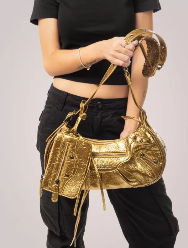 OBVIO COMPLEMENTOS Bolso Mujer Obvio Larisa Oro>Mujer Bolsos