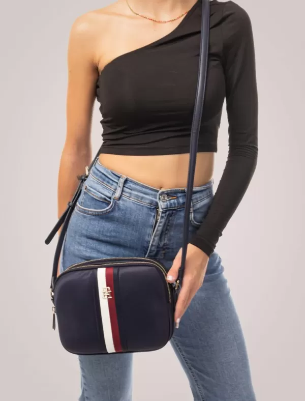 TOMMY HILFIGER Bolso Mujer Poppy Crossover Corp Marino>Mujer Bolsos