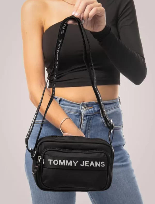 TOMMY HILFIGER Bolso Mujer Tjw Essentials Crossover Negro>Mujer Bolsos