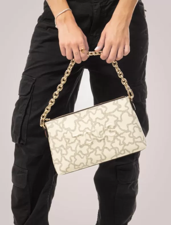TOUS Bolso Mujer Kaos Icon Clutch K Beig>Mujer Bolsos