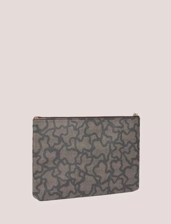 TOUS Bolso Mujer Kaos Icon Clutch K Negro>Mujer Bolsos