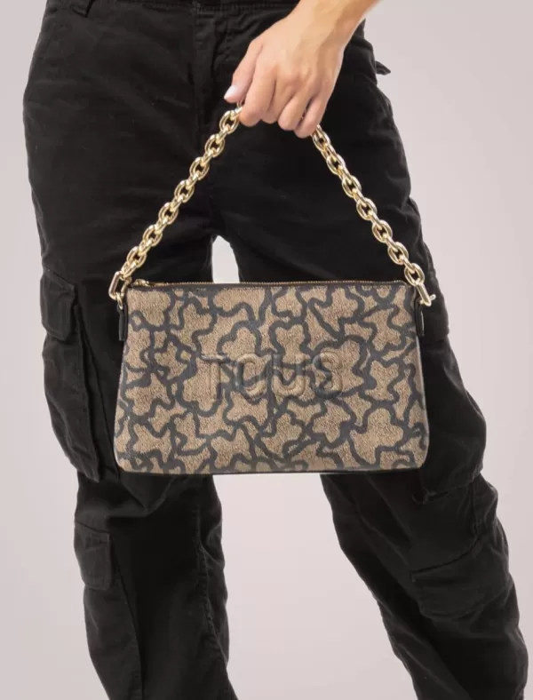 TOUS Bolso Mujer Kaos Icon Clutch K Negro>Mujer Bolsos