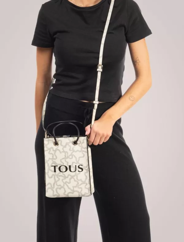 TOUS Bolso Mujer Kaos Icon Mini K Beig>Mujer Bolsos