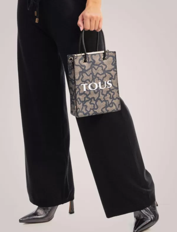 TOUS Bolso Mujer Kaos Icon Mini K Negro>Mujer Bolsos