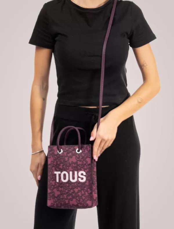 TOUS Bolso Mujer Kaos Mini Evolution Burdeos>Mujer Bolsos
