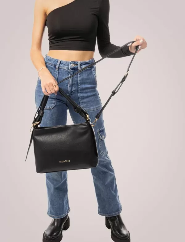 VALENTINO BAGS Bolso Mujer Ring Re Vbs7Il02 Negro>Mujer Bolsos