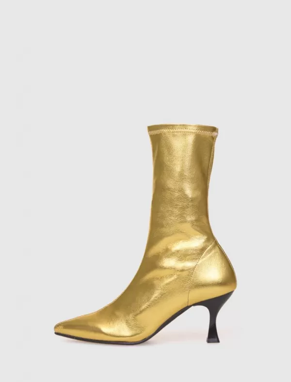 COLETTE Bota Ginebra Oro>Mujer Botines