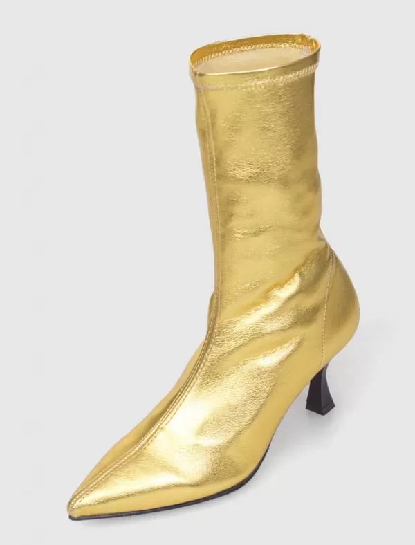 COLETTE Bota Ginebra Oro>Mujer Botines
