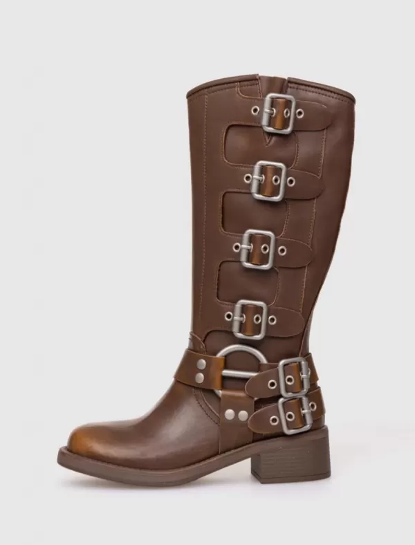 OBVIO SHOES Bota Obvio Mis3422 Ayana Camel>Mujer Botas