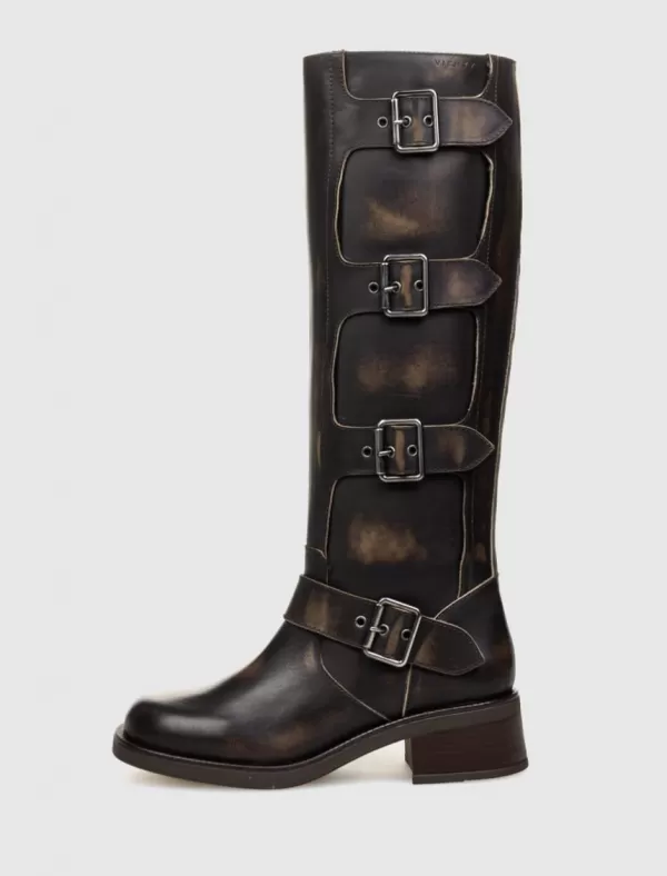 VIENTY Bota 13070 Marron>Mujer Botas