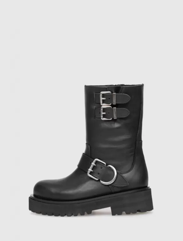 ALPE Botin Biker 2796 Negro>Mujer Botines