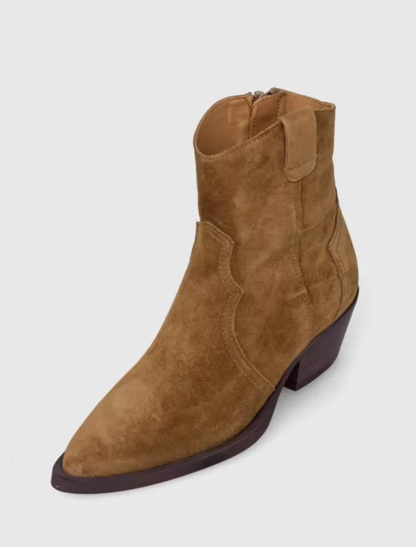 ALPE Botin Western 2072 Cuero>Mujer Botines