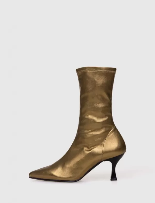COLETTE Botin Ginebra Bronce>Mujer Botines