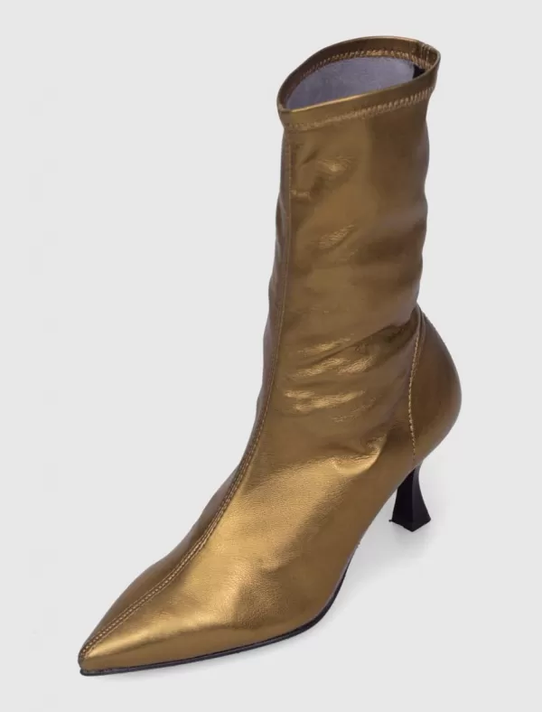 COLETTE Botin Ginebra Bronce>Mujer Botines