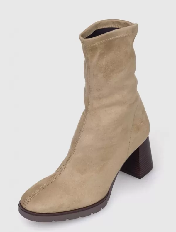 COLETTE Botin Perla Beig>Mujer Botines