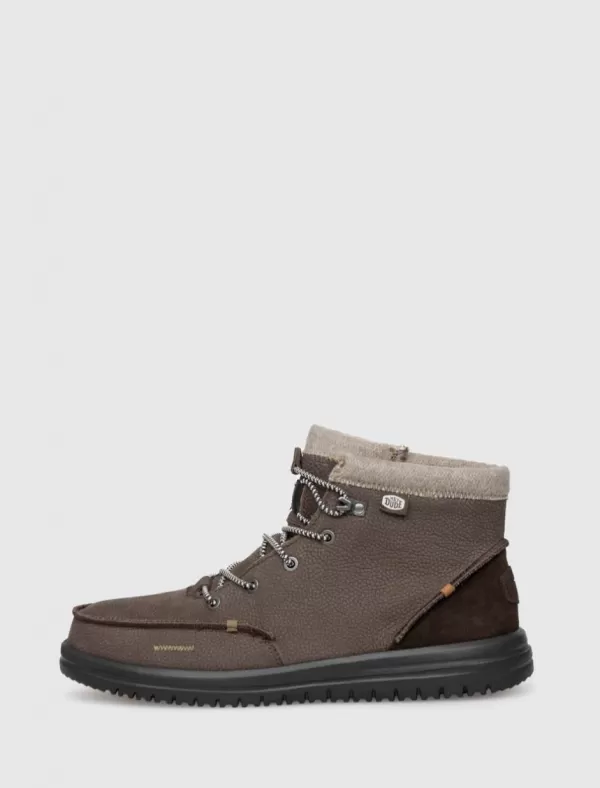 DUDE Botin Bradley Leather Marron>Hombre Botines