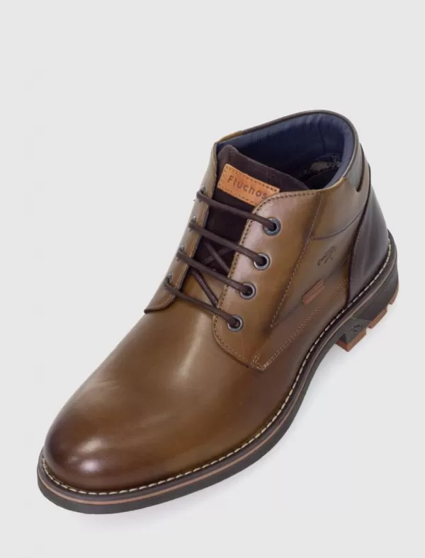 FLUCHOS Botin F1341 Camel>Hombre Botines