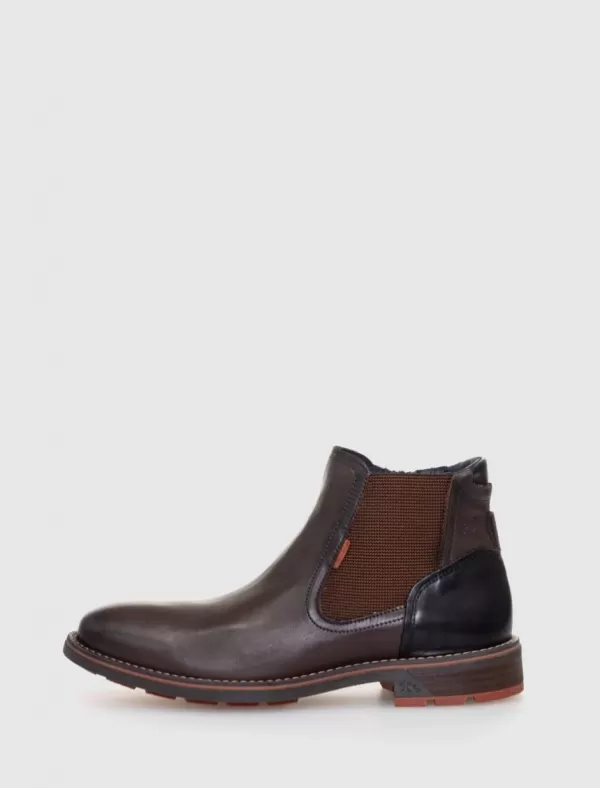 FLUCHOS Botin F1343 Marron>Hombre Botines