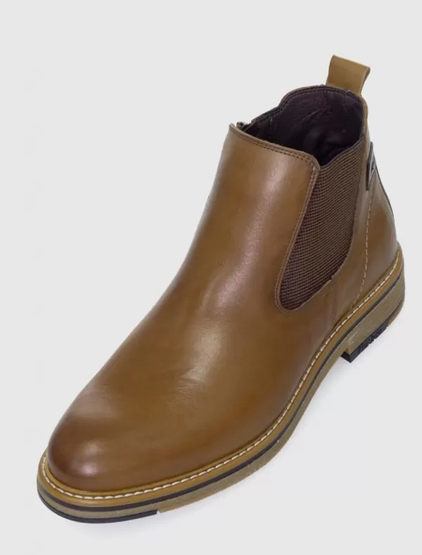 FLUCHOS Botin F1817 Camel>Hombre Botines