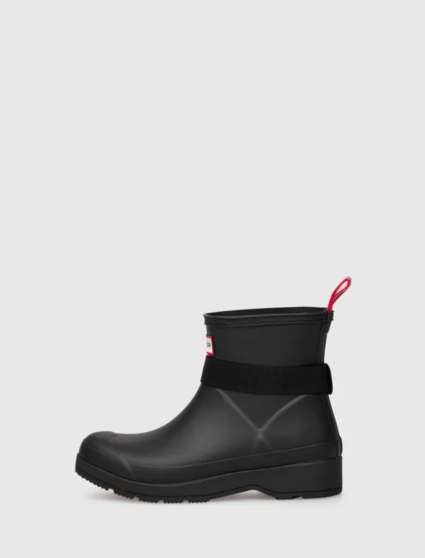 HUNTER Botin Play Short Gears On Pouch Buckle Belt Negro>Mujer Botines