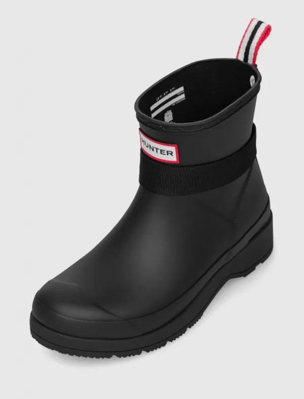 HUNTER Botin Play Short Gears On Pouch Buckle Belt Negro>Mujer Botines