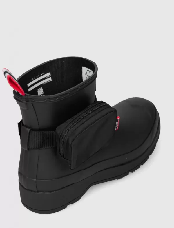 HUNTER Botin Play Short Gears On Pouch Buckle Belt Negro>Mujer Botines