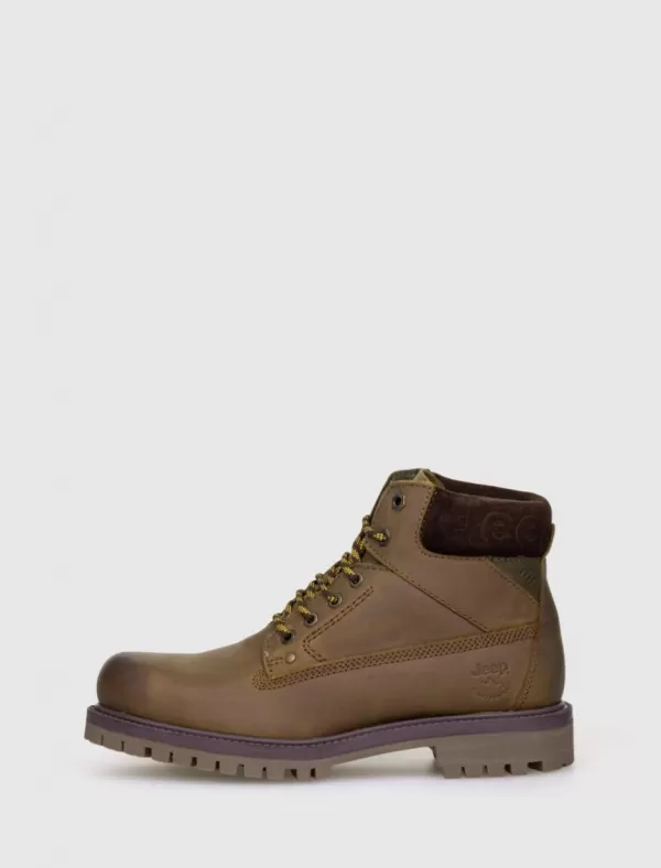 JEEP Botin Compass Willys Bold Camel>Hombre Botines