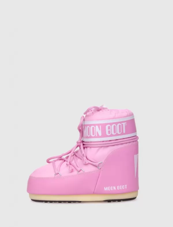 MOON BOOT Botin Icon Low Nailon Rosa>Mujer Botines