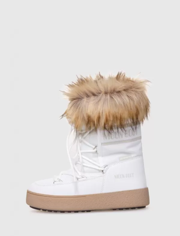 MOON BOOT Botin Track Monaco Low Blanco>Mujer Botines