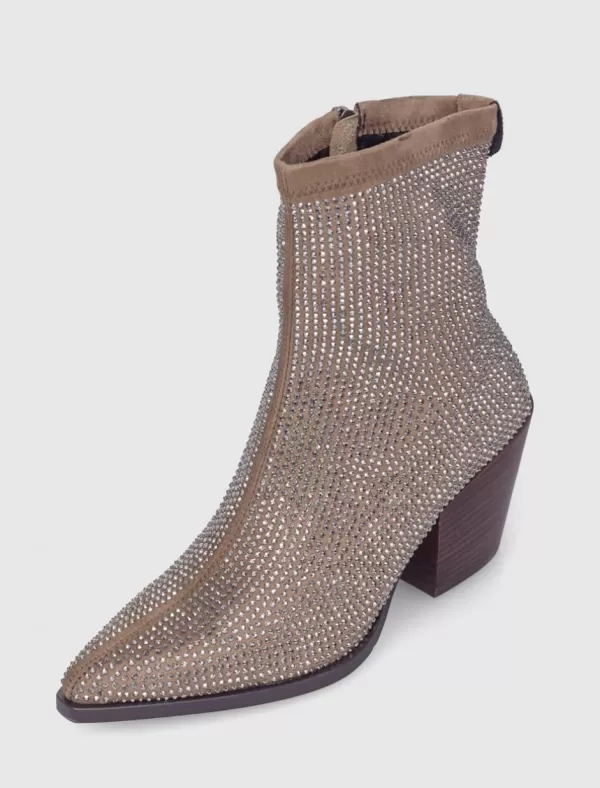 PEDRO MIRALLES Botin Soho Taupe>Mujer Botines
