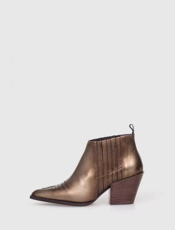 PEDRO MIRALLES Botin Sunriver Bronce>Mujer Botines