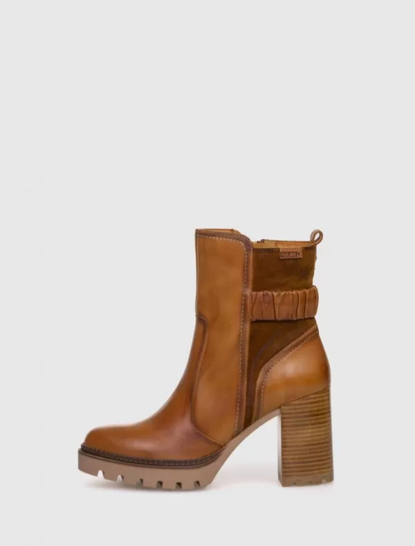 PIKOLINOS Botin Cervera W1H-8579C1 Marron>Mujer Botines