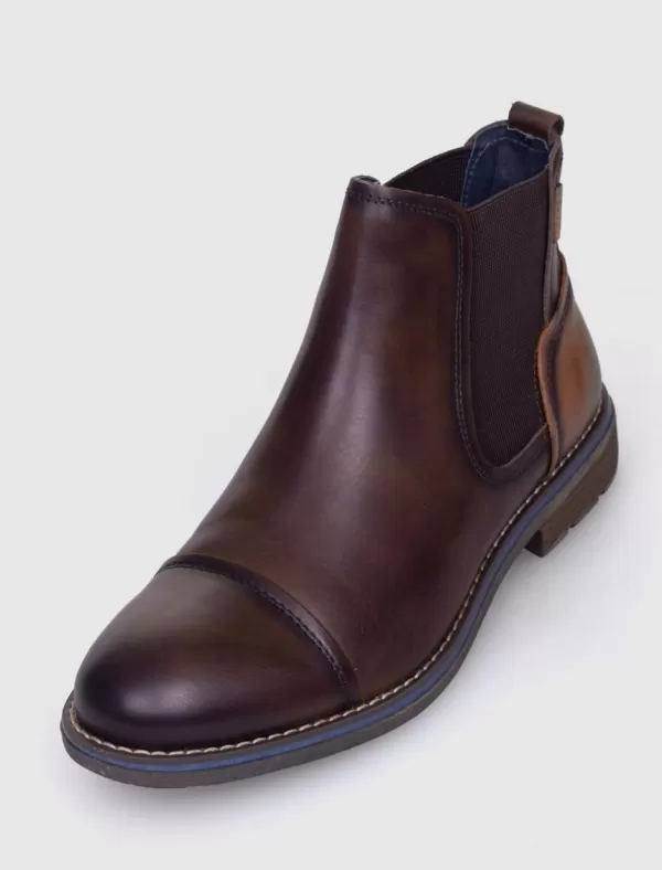 PIKOLINOS Botin York M2M-8016 Marron>Hombre Botines