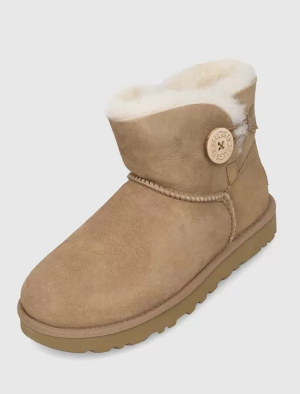 UGG Botin Mini Bailey Cuero>Mujer Botines